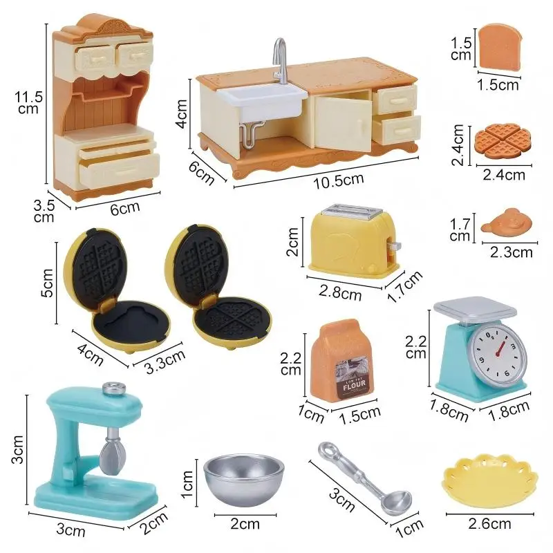 Conjunto de Móveis em Miniatur - Small Appliances avaliação e preço