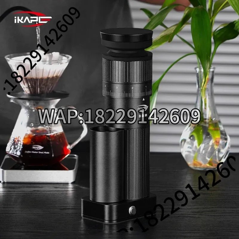 Moedor de café elétrico IKAPE, - Coffee Bean Grinder Electric avaliação e preço