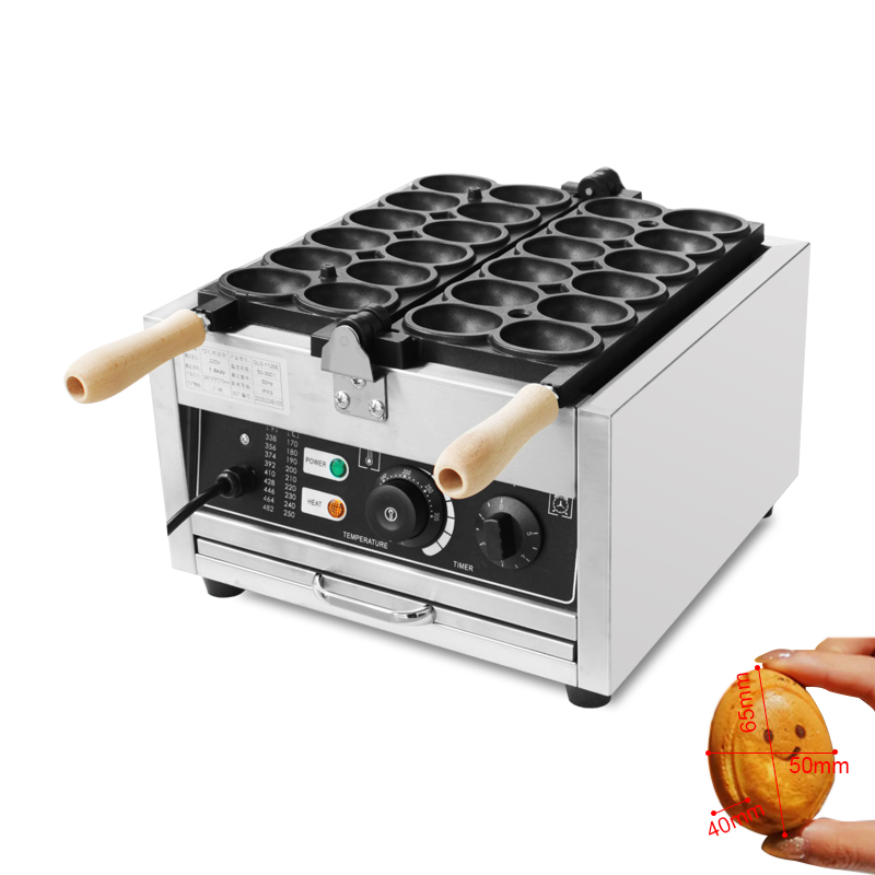 Máquina de Waffle em Forma de  - Mini Waffle Maker Machine avaliação e preço
