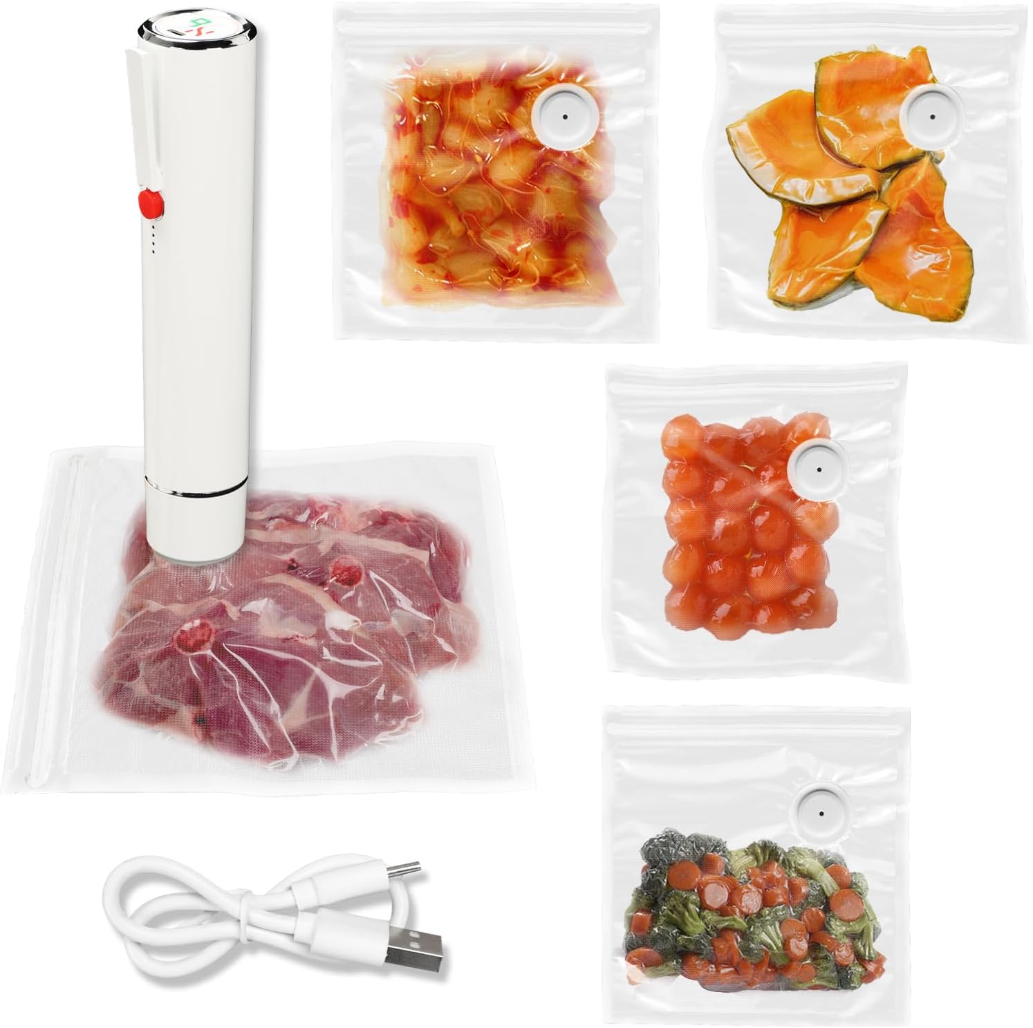 Máquina de selagem a vácuo por - Food Vacuum Sealer Machine avaliação e preço